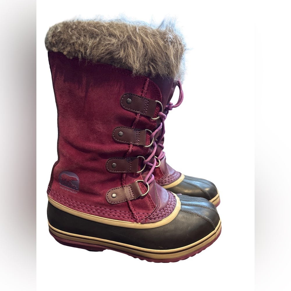 Sorel Women's Joan of Arc Suede Winter Boots - size 5